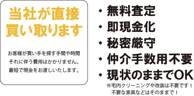 売りたい方3｜イーズ・ホーム｜右京区不動産｜新築｜買取｜仲介