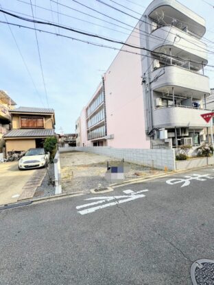 京阪「丹波橋」駅　建築条件無し土地