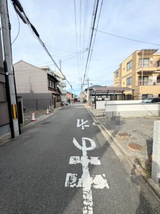 京阪「丹波橋」駅　建築条件無し土地