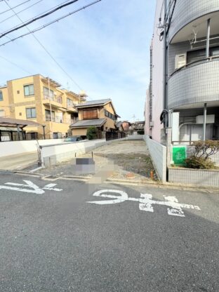 京阪「丹波橋」駅　建築条件無し土地