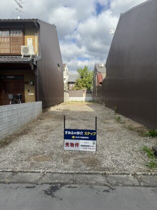 地下鉄「今出川」駅　建築条件無し土地