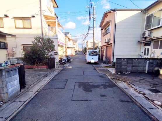 京福「車折神社」駅 建築条件無し土地