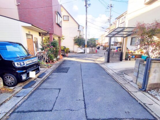 京福「車折神社」駅 建築条件無し土地