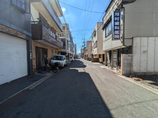 JR「丹波口」駅　建築条件無し土地