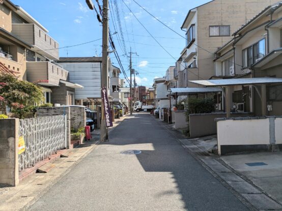 京福「太秦広隆寺」駅　建築条件無し土地