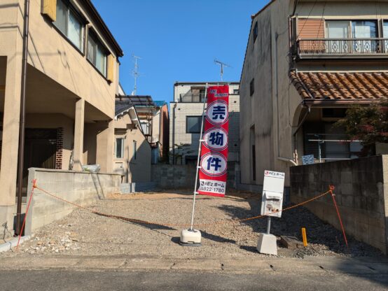 京福「太秦広隆寺」駅　建築条件無し土地