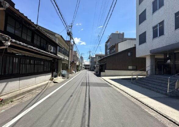 地下鉄「今出川」駅　建築条件無し土地