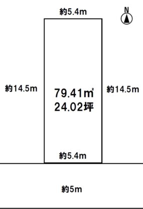 京福「太秦広隆寺」駅　建築条件無し土地