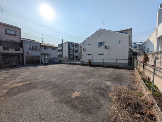 安井小学校3　建築条件無し土地